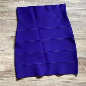 purple bandage skirt